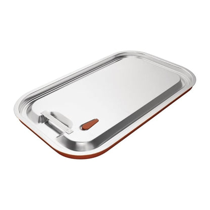 Vogue Stainless Steel and Silicone Sealable 1/1 Gastronorm Lid cp268