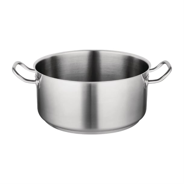 Vogue Stainless Steel Casserole Pan 28cm t177