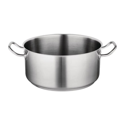 Vogue Stainless Steel Casserole Pan 36cm t187