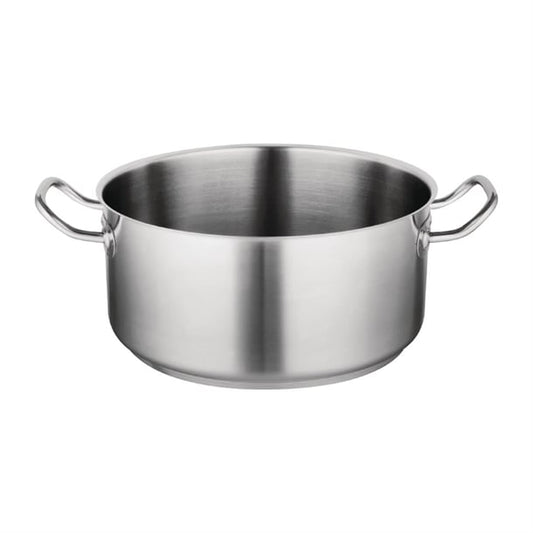 Vogue Stainless Steel Casserole Pan 36cm t187