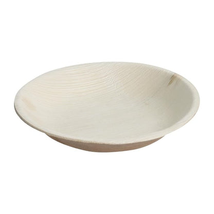 Fiesta Compostable Deep Palm Leaf Plates Round 175mm (100 Pack) ht873