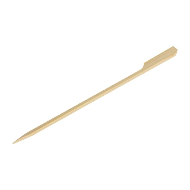 Fiesta Compostable Bamboo Paddle Skewers 150mm (100 Pack) dk394