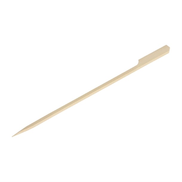 Fiesta Compostable Bamboo Paddle Skewers 180mm (100 Pack) dk395