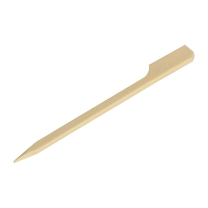 Fiesta Compostable Bamboo Paddle Skewers 90mm (100 Pack) dk397