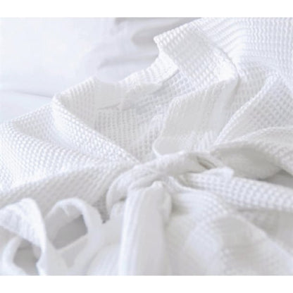 Mitre Comfort Langley Bathrobe Belt White hd059