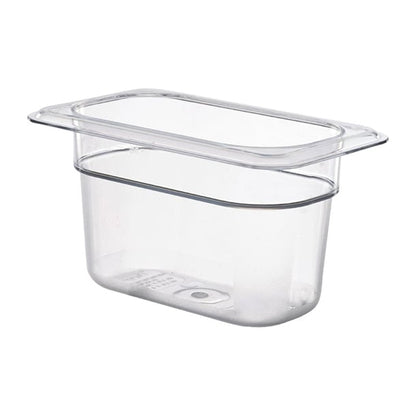 Cambro Polycarbonate 1/9 Gastronorm Tray 100mm dm758