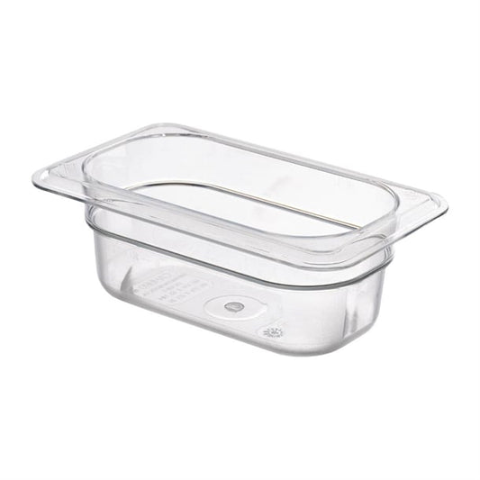 Cambro Polycarbonate 1/9 Gastronorm Tray 65mm dm759