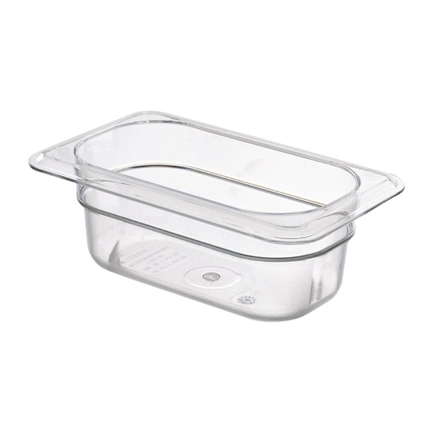Cambro Polycarbonate 1/9 Gastronorm Tray 65mm dm759