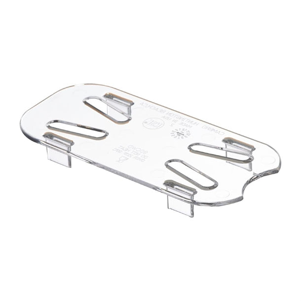 Cambro Polycarbonate 1/9 Gastronorm Tray Drain Shelf dm760