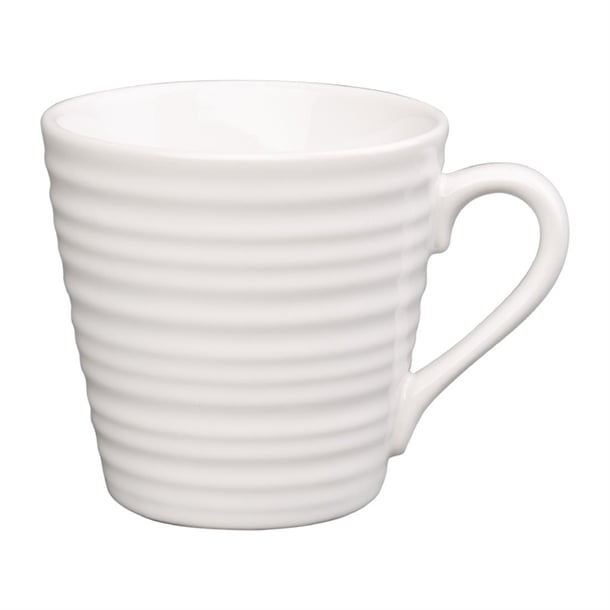 Olympia Cafe Aroma Mugs White 340ml (6 Pack) dh633