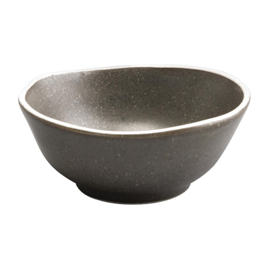 Olympia Chia Dipping Dishes Charcoal 80mm (12 Pack) dr820