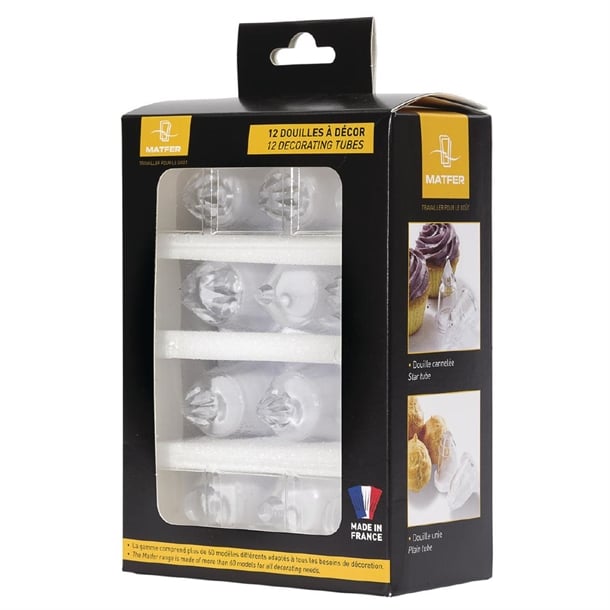 Matfer Bourgeat Piping Tips Assorted Set (12 Pack) cc071