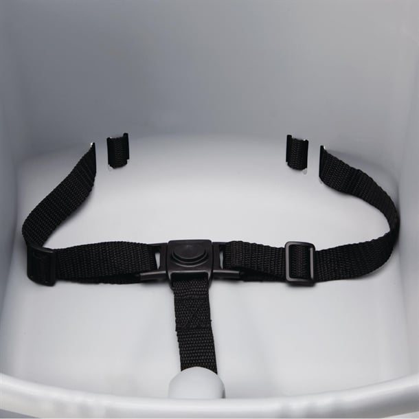Bolero Grey PP Stackable High Chair da693