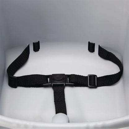 Bolero Grey PP Stackable High Chair da693