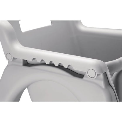 Bolero Grey PP Stackable High Chair da693