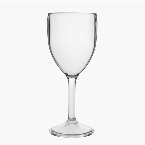 Olympia Kristallon Polycarbonate Wine Glasses 275ml (12 Pack) ds130