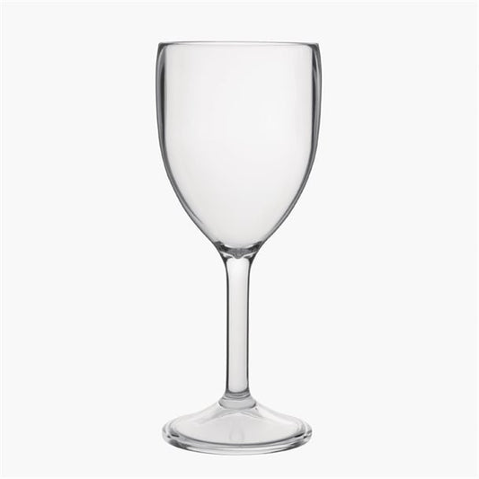 Olympia Kristallon Polycarbonate Wine Glasses 275ml (12 Pack) ds130