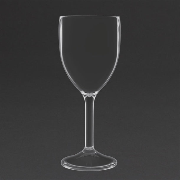 Olympia Kristallon Polycarbonate Wine Glasses 275ml (12 Pack) ds130