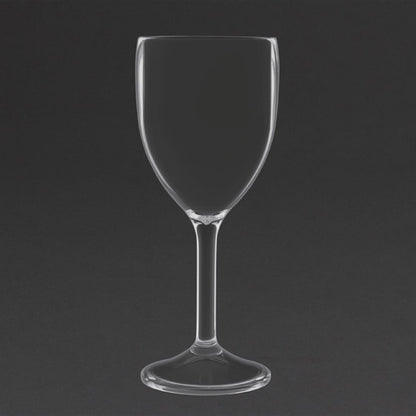 Olympia Kristallon Polycarbonate Wine Glasses 275ml (12 Pack) ds130