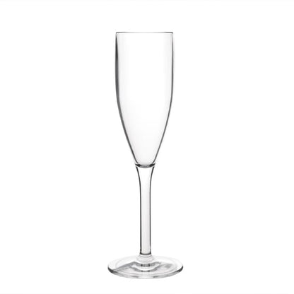 Olympia Kristallon Polycarbonate Champagne Flutes 200ml (12 Pack) ds133