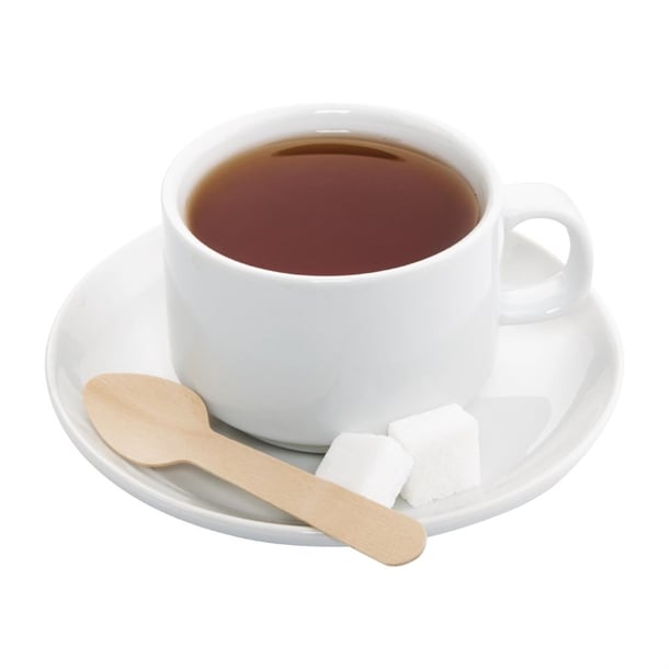 Fiesta Compostable Wooden Teaspoons (100 Pack) dk398