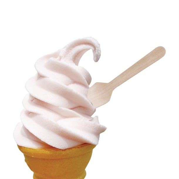 Fiesta Compostable Wooden Ice Cream Spoons (100 Pack) dk399