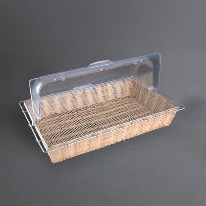 Olympia 1/1 GN Polycarbonate Rolltop Cover cm930
