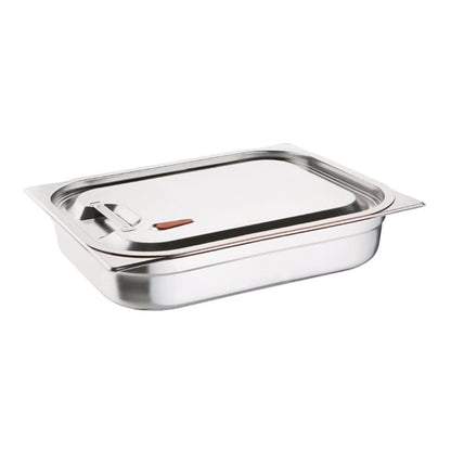 Vogue Stainless Steel and Silicone Sealable 1/1 Gastronorm Lid cp268