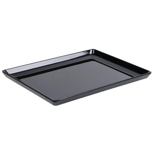APS Float Melamine Tray Black GN 1/1 gf075