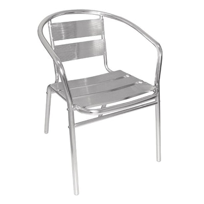 Bolero Aluminium Stacking Chairs (4 Pack) u419