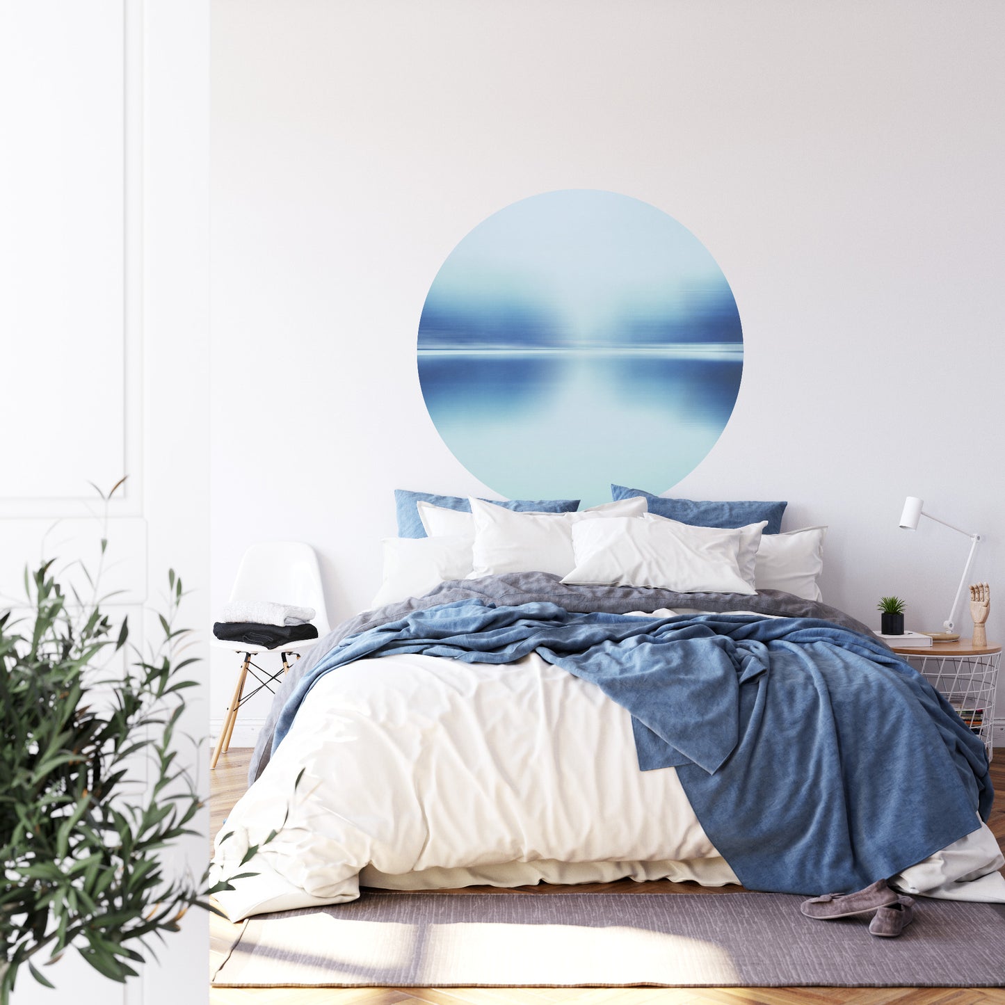 Circular Mural Ombregraphic Winter