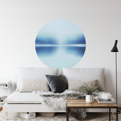 Circular Mural Ombregraphic Winter