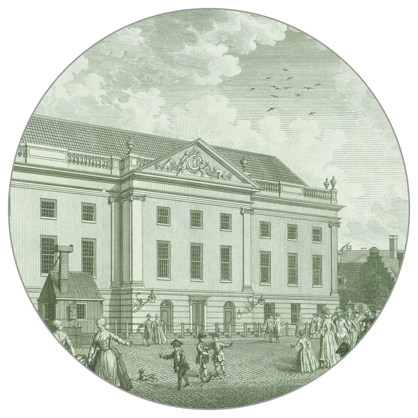 Circular Mural The Manorhouse