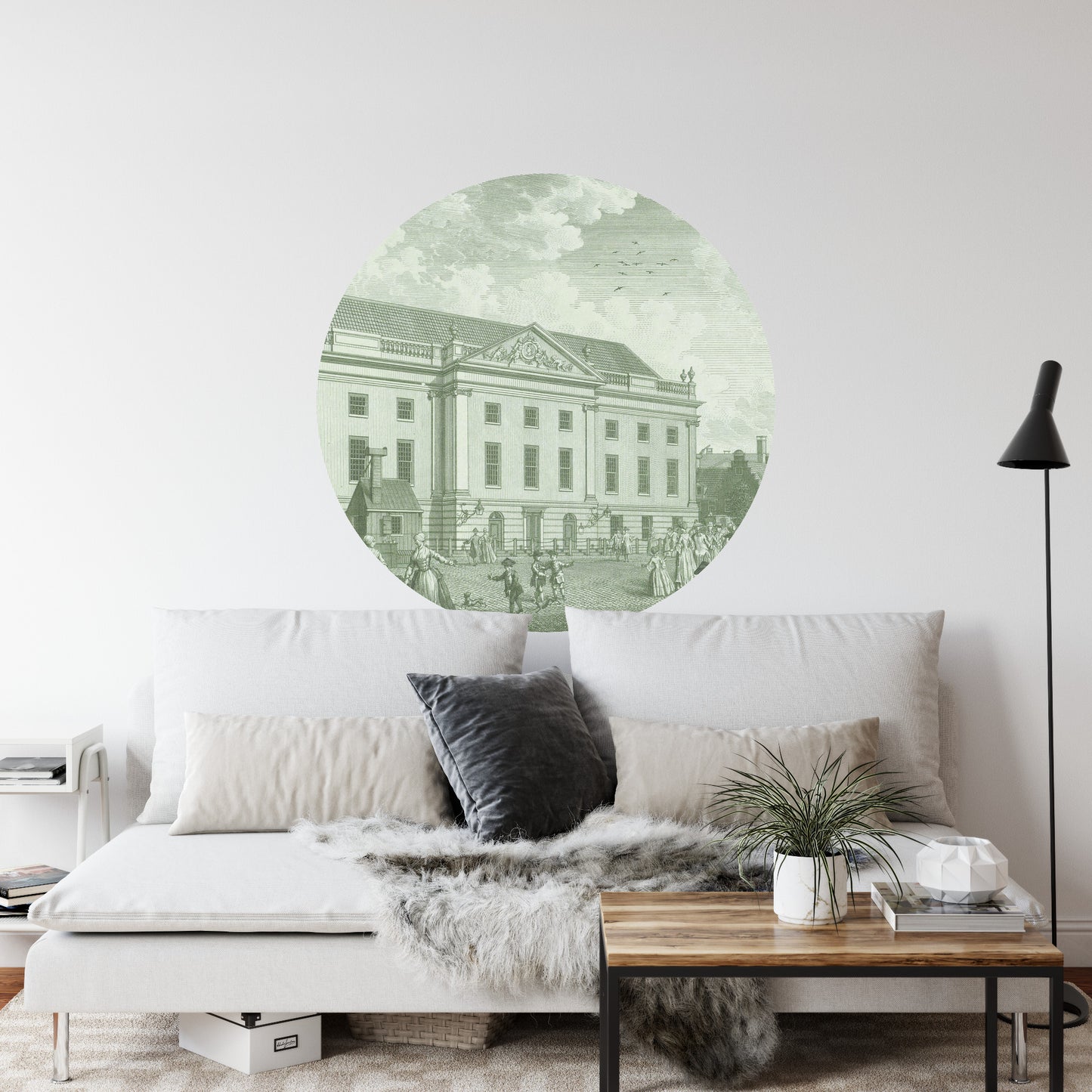 Circular Mural The Manorhouse