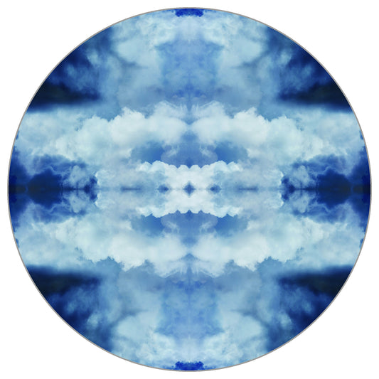 Circular Mural Cloudscape
