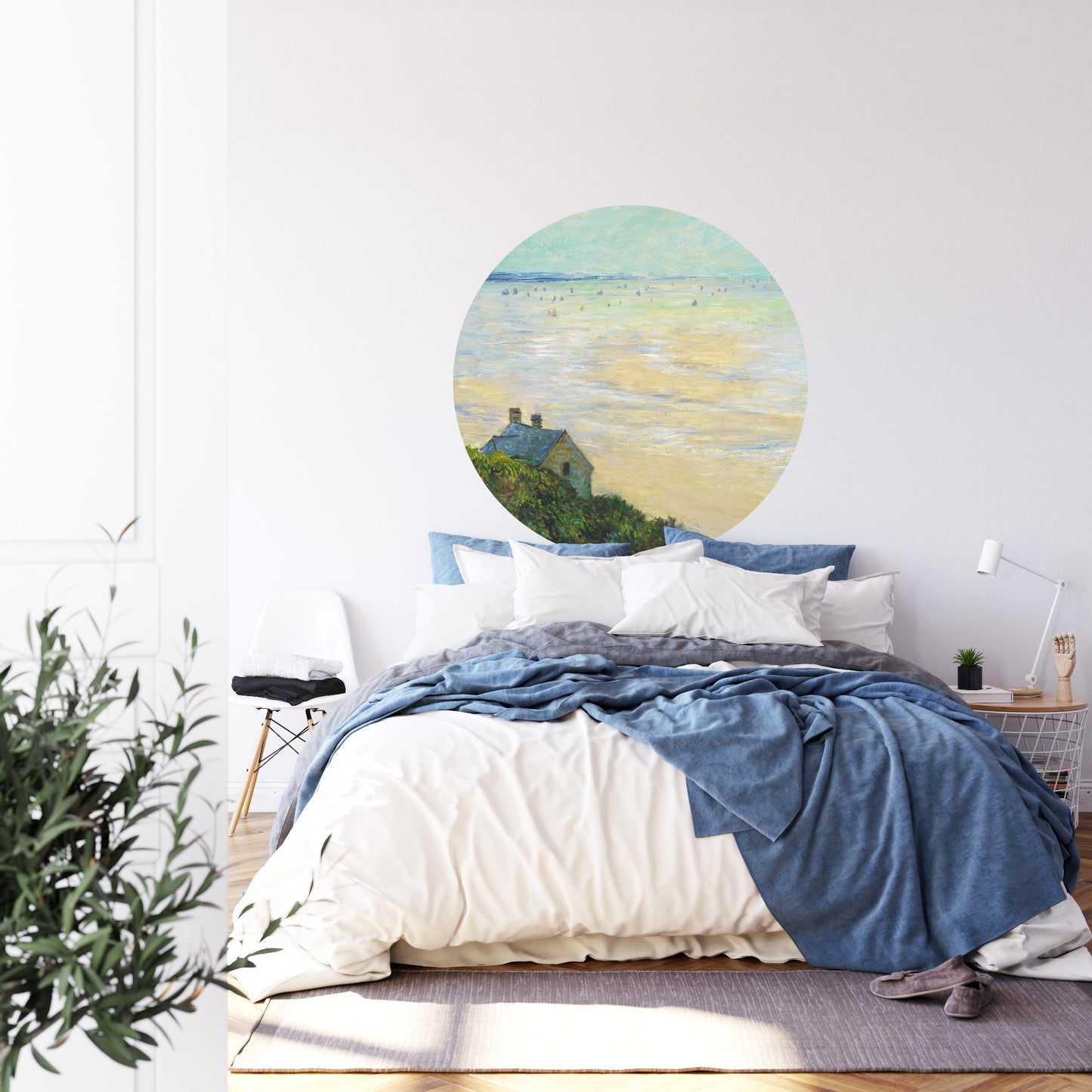 Circular Mural Breton Summer