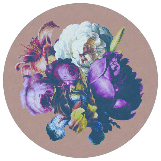 Circular Mural The Bouquet Ii
