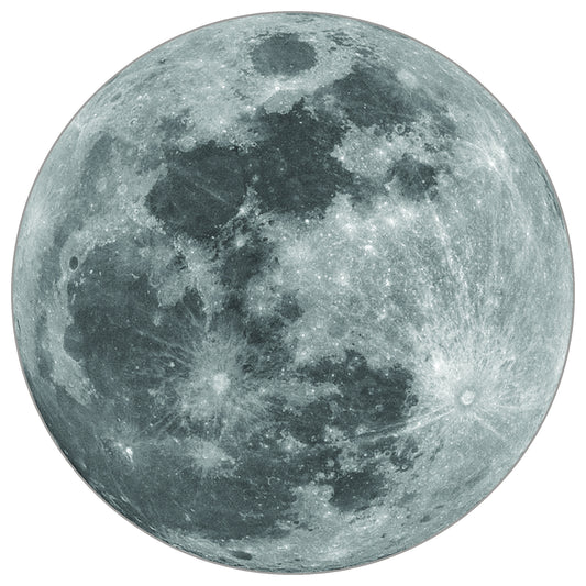 Circular Mural Lunar