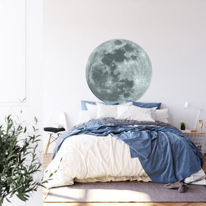 Circular Mural Lunar
