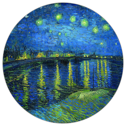 Circular Mural Starry Night