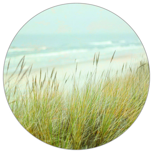 Circular Mural Coastal Calm