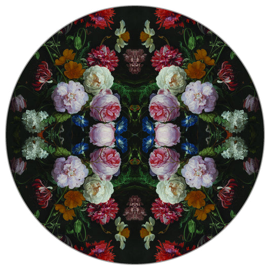 Circular Mural Kaleidabluma