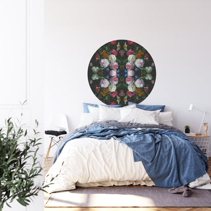 Circular Mural Kaleidabluma