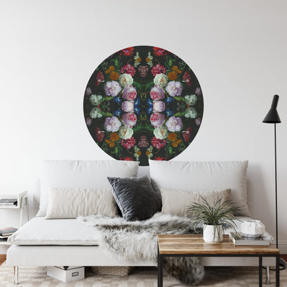 Circular Mural Kaleidabluma