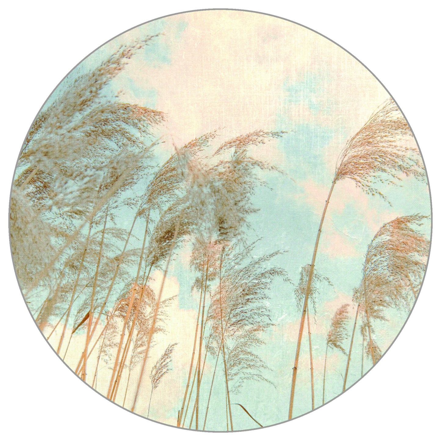 Circular Mural Gentle Sway