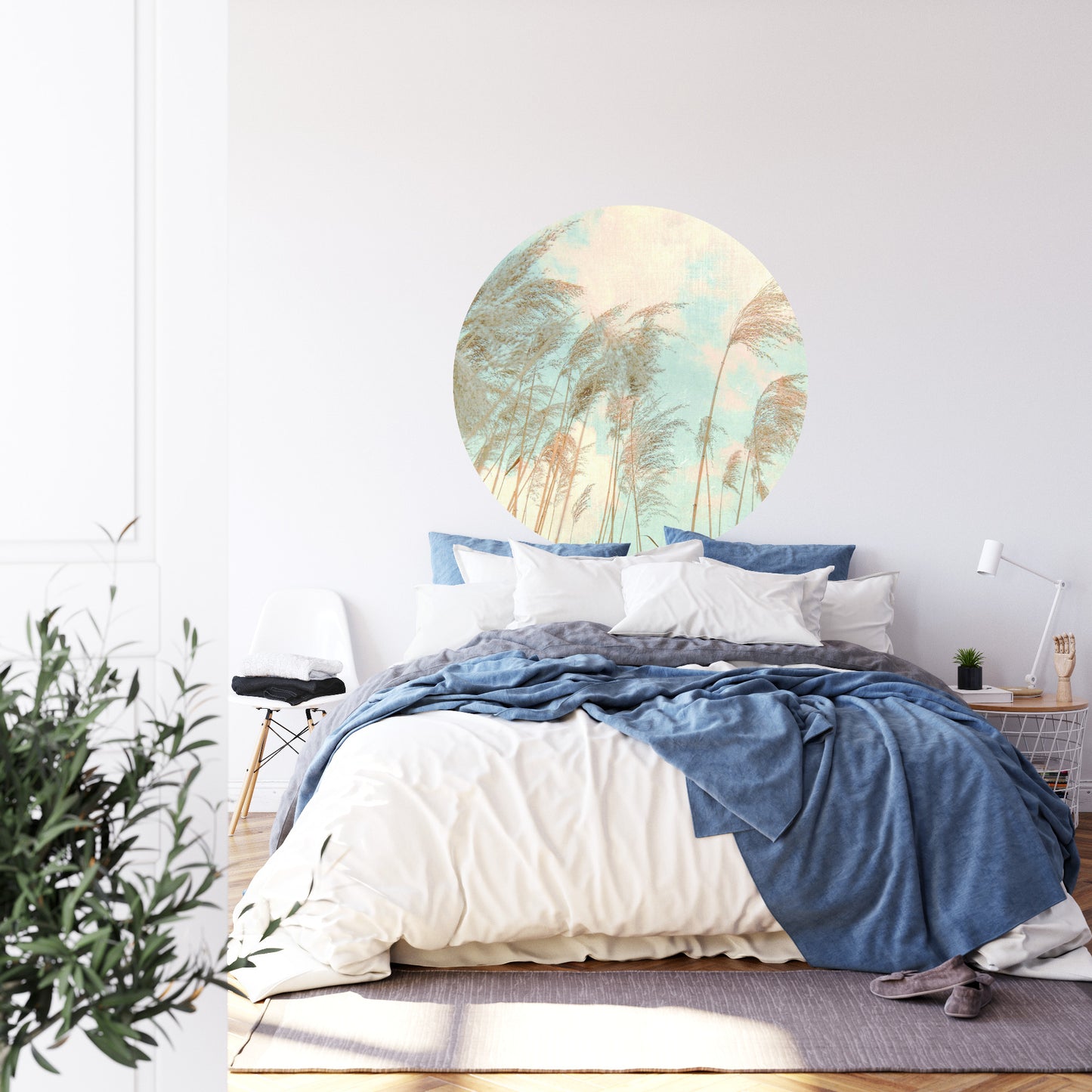 Circular Mural Gentle Sway