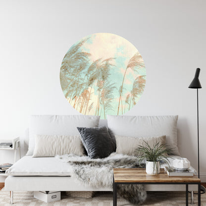 Circular Mural Gentle Sway