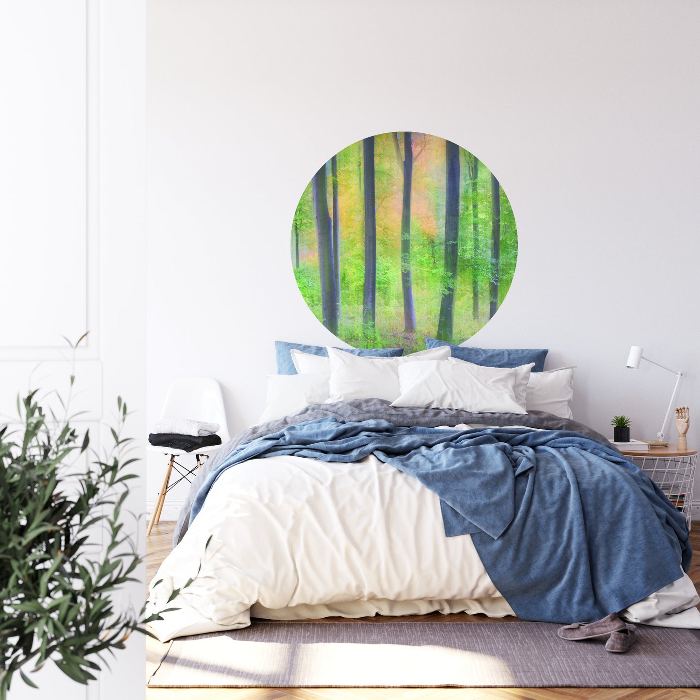 Circular Mural Dreamy By Jochen Burger