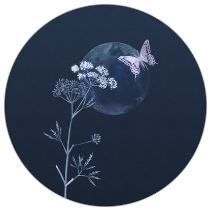 Circular Mural Evening Flutter
