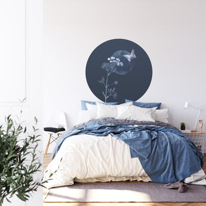 Circular Mural Evening Flutter